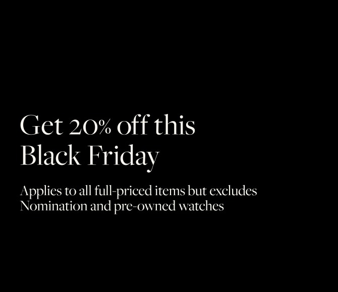 Get 20% off this Black Friday