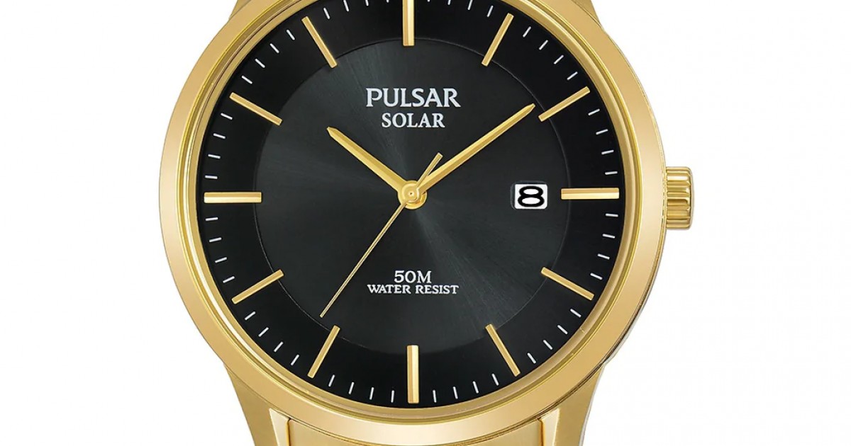 Gold 2025 solar watch