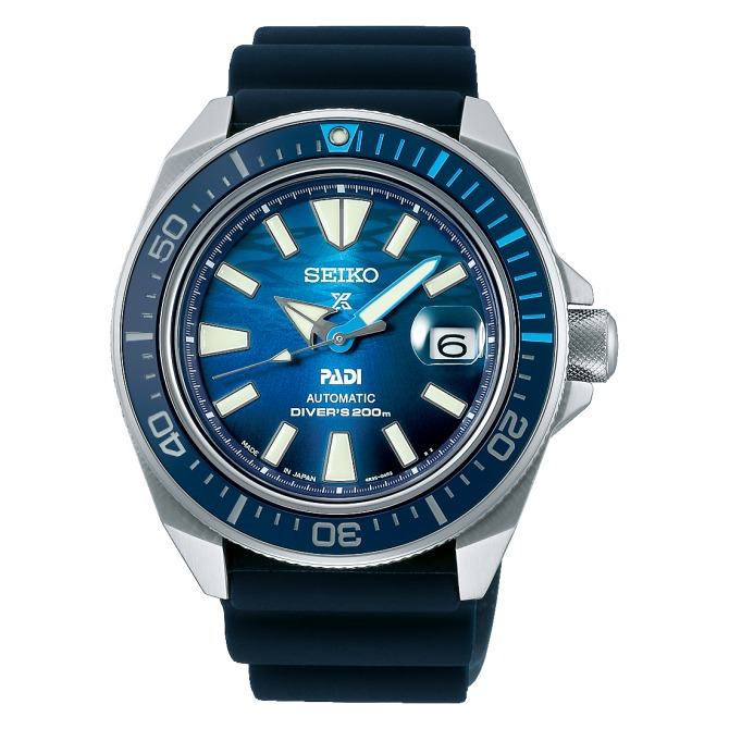 Prospex Great Blue Samurai Scuba PADI Special Edition Watch 1004198 David Summerfield